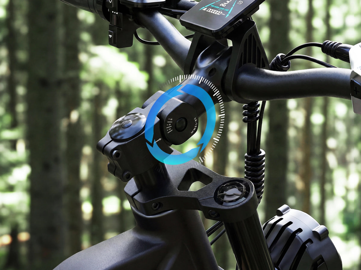 FENGQS H6 PRO Offroad-Elektrofahrrad für Erwachsene