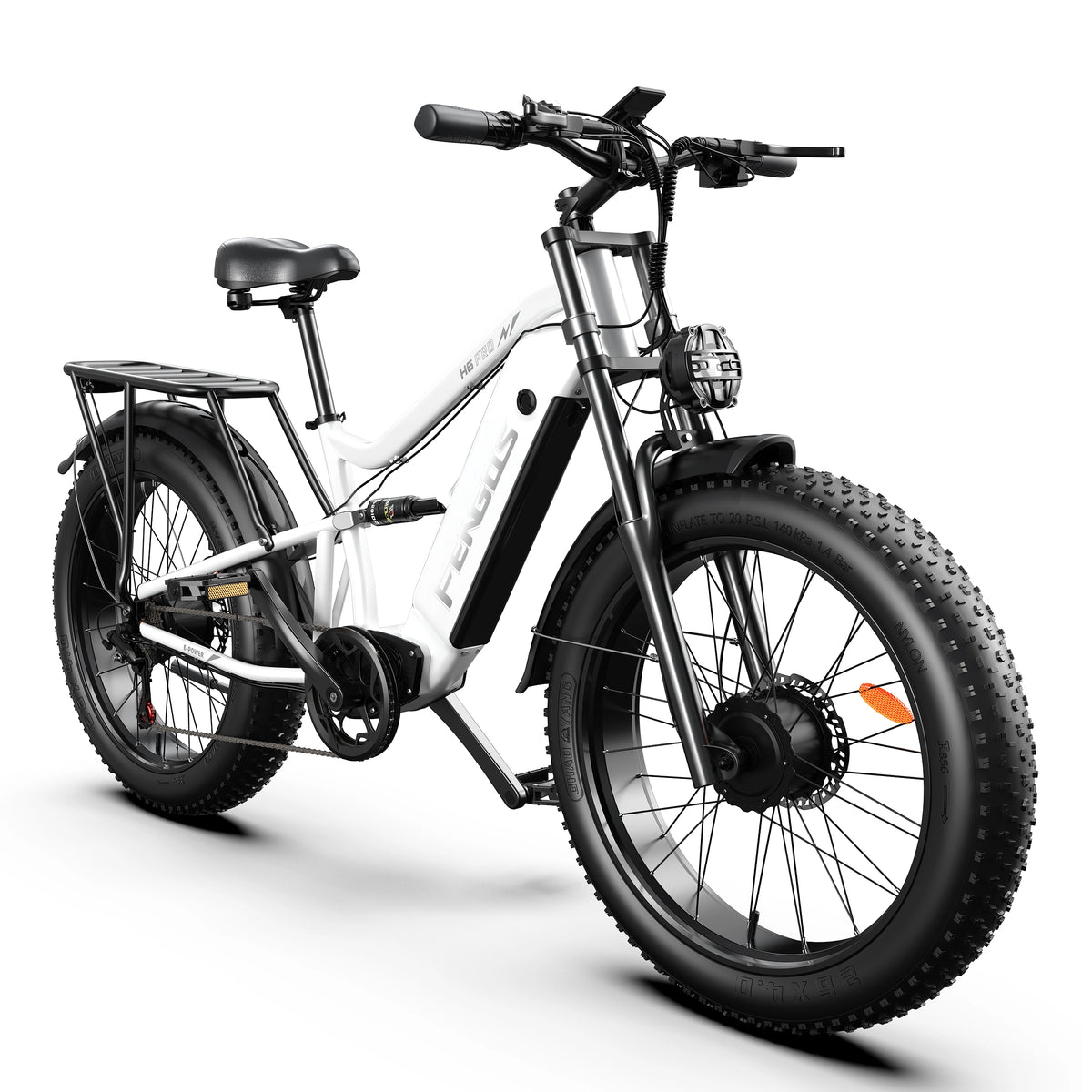FENGQS H6 PRO Offroad-Elektrofahrrad für Erwachsene