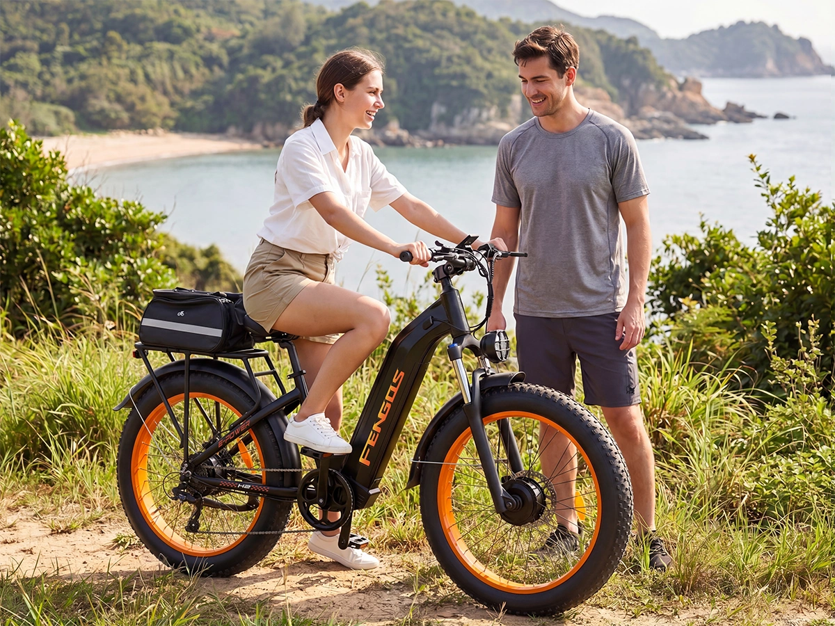 FENGQS H2 PRO Offroad-Elektrofahrrad mit zwei Motoren