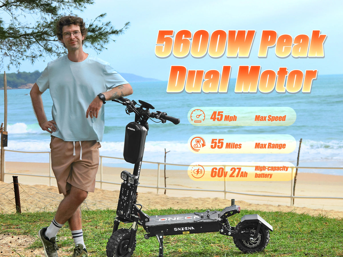 FENGQS GT7 Dual Motor 11" Elektroroller für Erwachsene